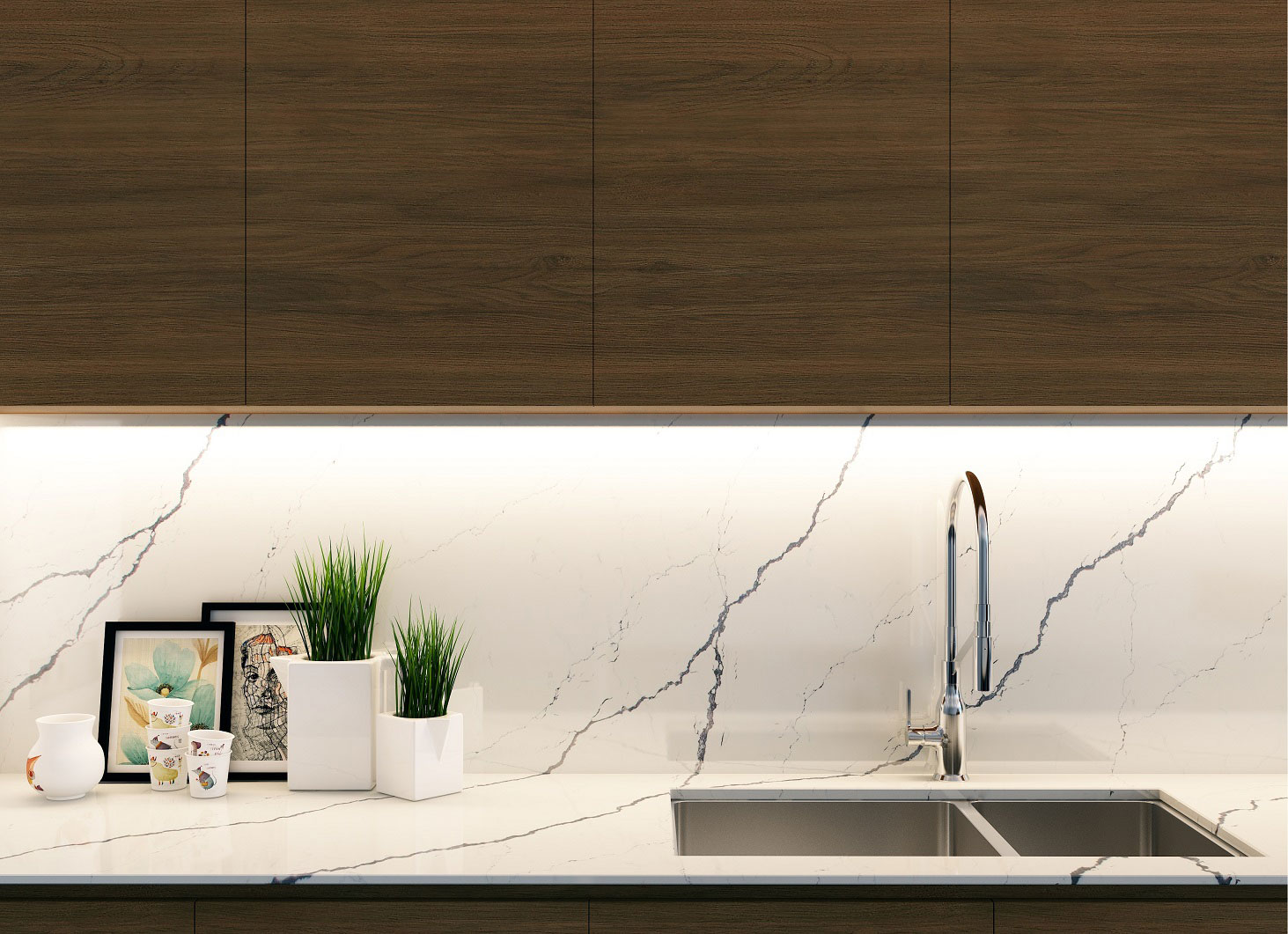 Đá nhân tạo Vicostone BQ8738 Greylac Nội thất BTN Thiết kế và thi